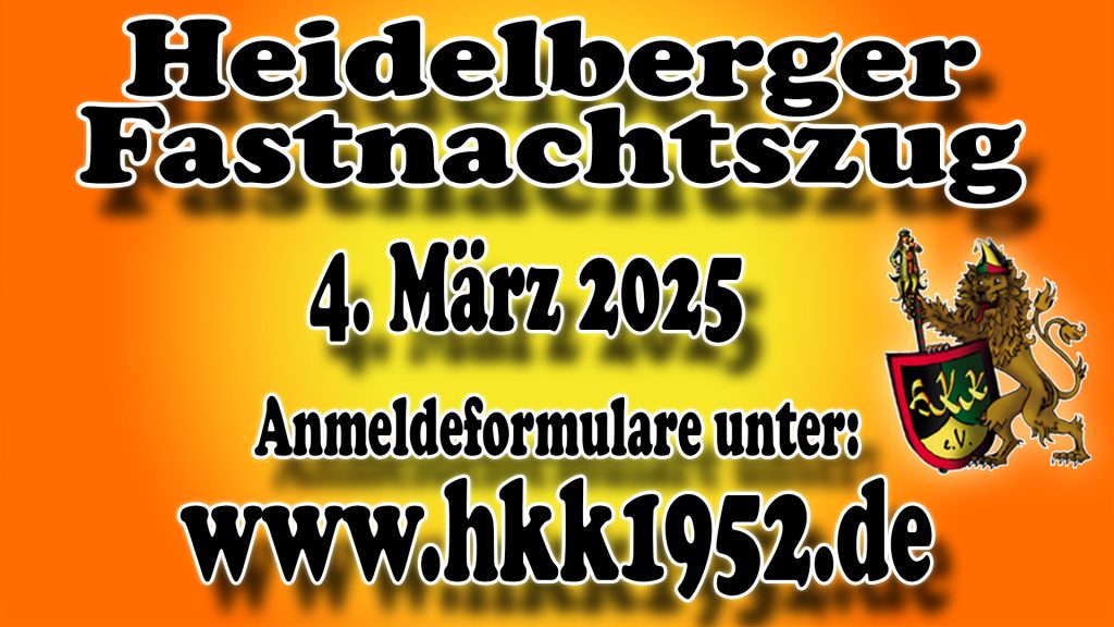 Heidelberger Fastnachtszug am 4. März 2025